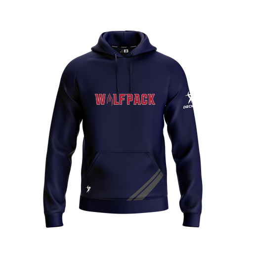 [FOLHSMNV-YXS-LOGO1] Decker Summit Hoodie (Youth XS, Navy, Logo 1)