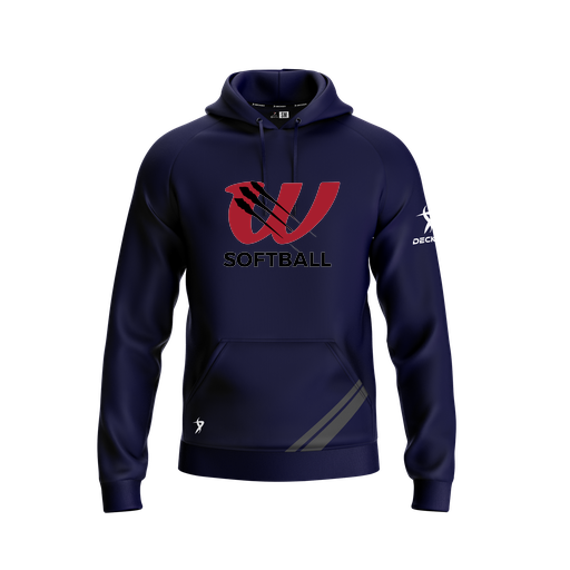 [FOLHSMNV-YXS-LOGO2] Decker Summit Hoodie (Youth XS, Navy, Logo 2)