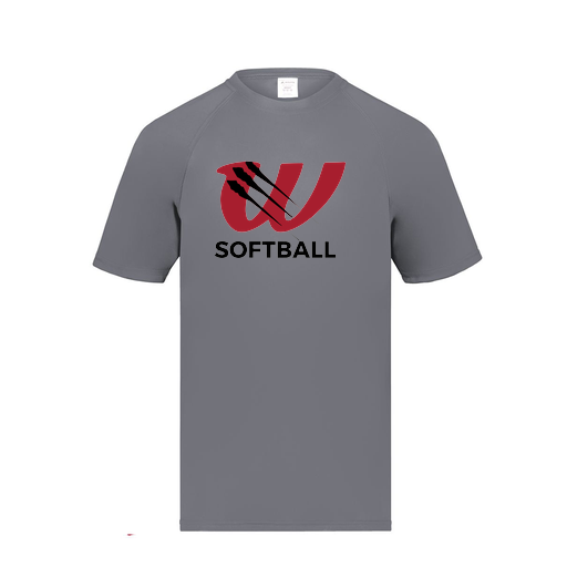 [2790.059.S-LOGO2] Men's Smooth Sport T-Shirt (Adult S, Gray, Logo 2)