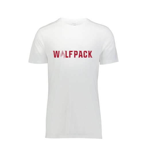 [FTSCUBWH-AS-LOGO1] Decker Men's Tri-Blend T-Shirt - Short Sleeve (Adult S, White, Logo 1)