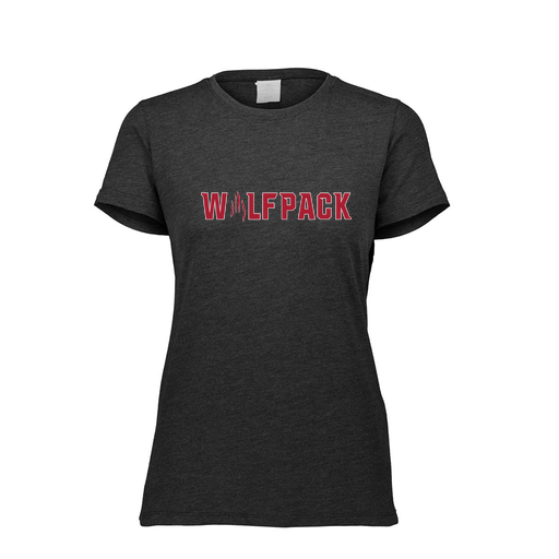 [FTSCUBBK-FAXS-LOGO1] Decker Women's Tri-Blend T-Shirt - Short Sleeve (Female Adult XS, Black, Logo 1)