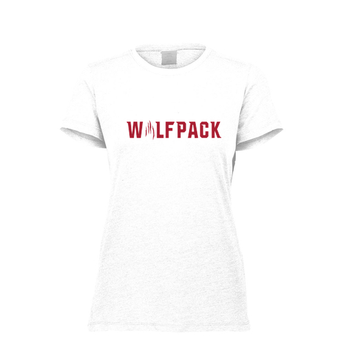 [FTSCUBWH-FAXS-LOGO1] Decker Women's Tri-Blend T-Shirt - Short Sleeve (Female Adult XS, White, Logo 1)