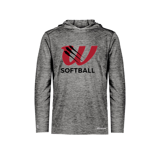 [FOLHCGBK-AS-LOGO2] Decker Men's Charge Hoodie (Adult S, Black, Logo 2)