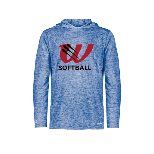 [FOLHCGRY-AS-LOGO2] Decker Men's Charge Hoodie (Adult S, Royal, Logo 2)