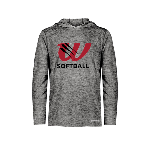 [FOLHCGBK-YS-LOGO2] Decker Youth Charge Hoodie (Youth S, Black, Logo 2)