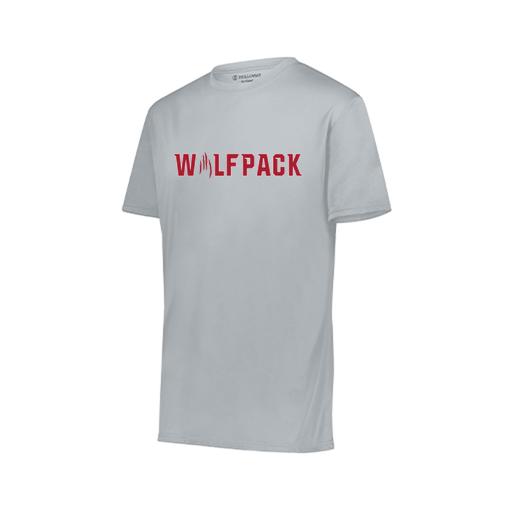 [222818.099.S-LOGO1] Men's Movement Dri Fit Shirt (Adult S, Silver, Logo 1)