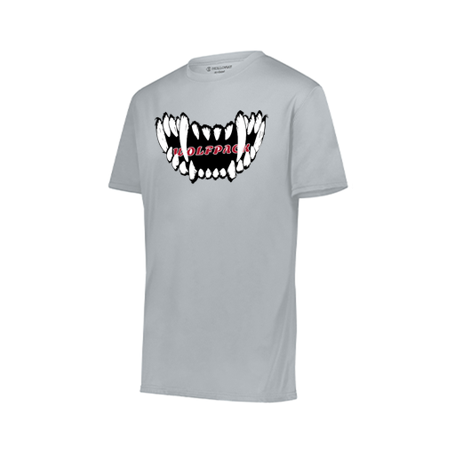 [222818.099.S-LOGO3] Men's Movement Dri Fit Shirt (Adult S, Silver, Logo 3)