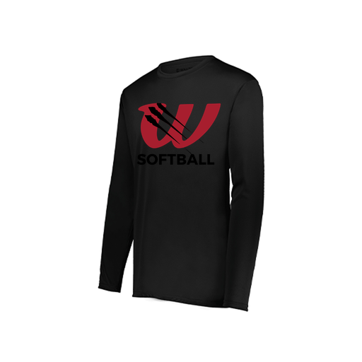 [222822.080.XS-LOGO2] Men's LS Smooth Sport Shirt (Adult XS, Black, Logo 2)